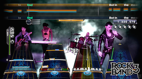 Rock Band 3 Gameplay
