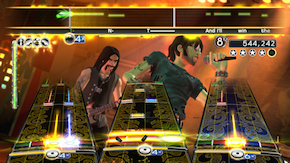 Rock Band 3 Gameplay